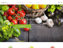 Tablet Screenshot of chefilisimo.com